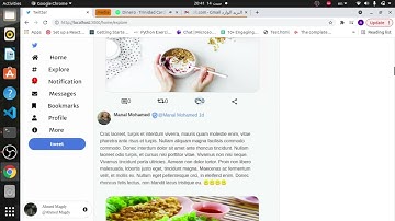 Twitter Clone Node js and React js part 2