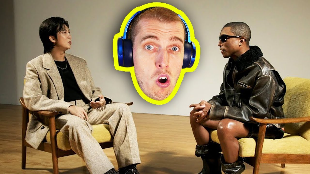 😲 Comedian Reacts to RM and Pharrell Rolling Stone interview! 😲