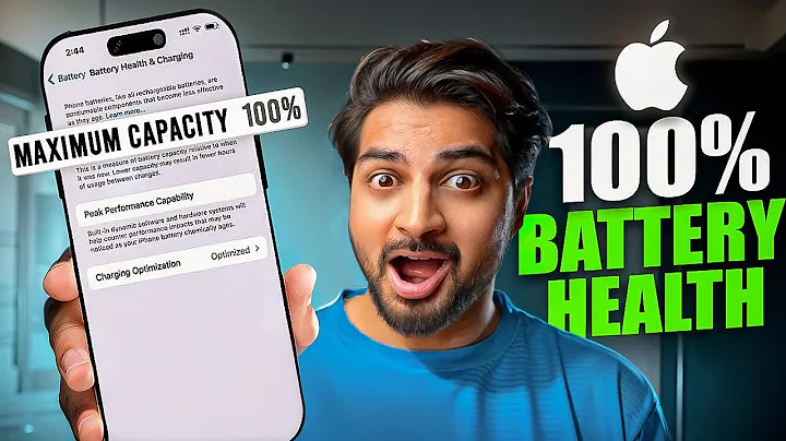 Unlock the Secret: How to Maintain 100% Battery Health in Your iPhone Like a Pro! || Mohit Balani - DayDayNews