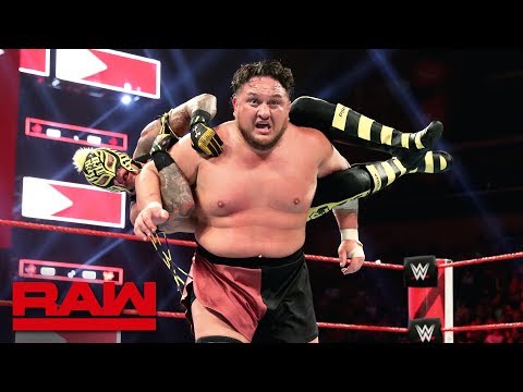 AJ Styles vs. Rey Mysterio vs. Samoa Joe: Raw, April 22, 2019