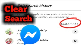 How to Clear/Delete/Remove Messenger Recent Searches screenshot 3