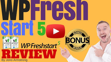 WP FreshStart 5 Review, ⚠️WARNING⚠️ DON