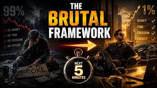 Watch the next 5 minutes to learn the brutal framework that separates the top 1% from the broke 99%.