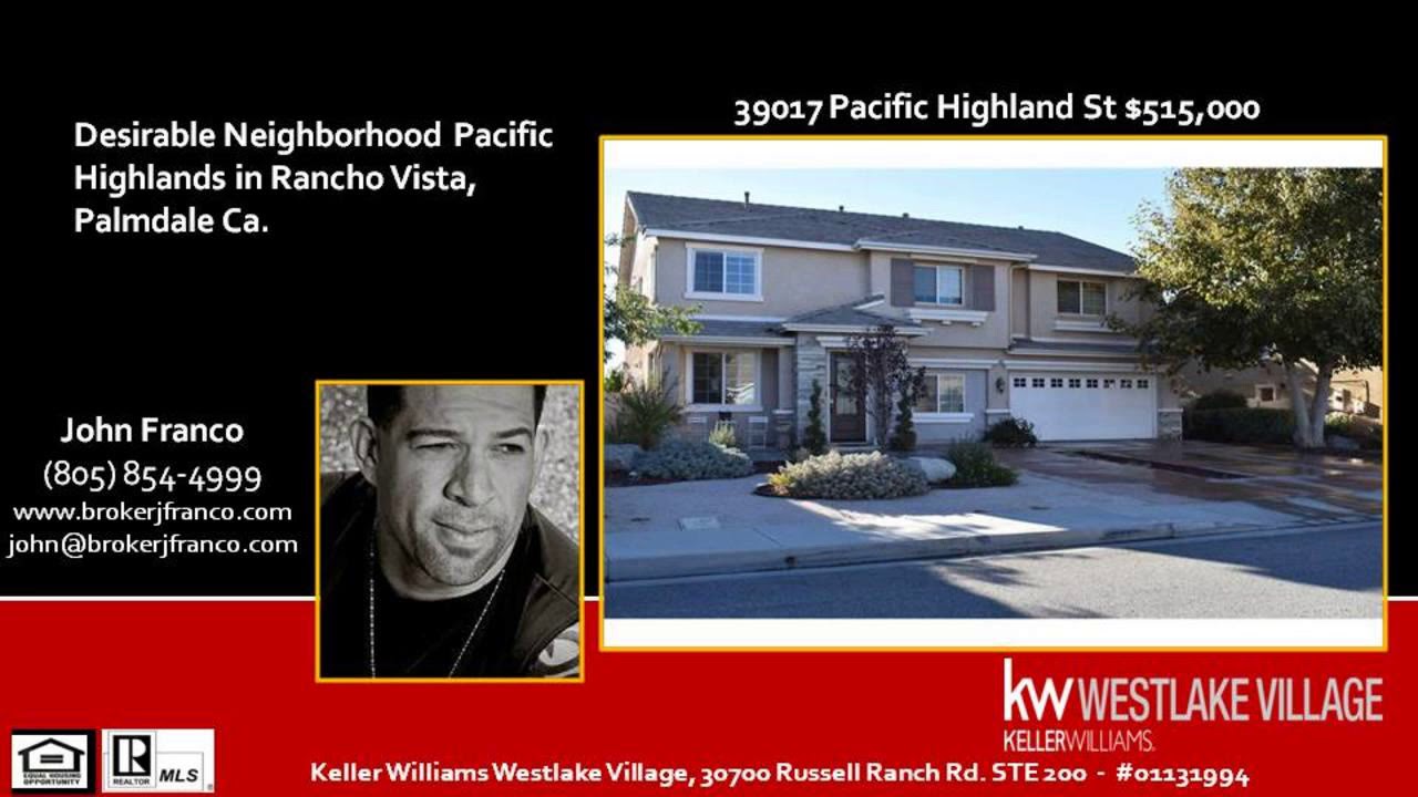 Number #1 Listing Agent in PALMDALE CA 93551