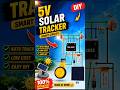 Smart Solar Tracker Circuit 5V ⚡ Amazing Solar Project #shorts #viral #trending #shortvideo