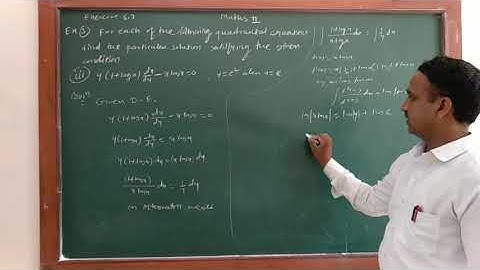 Differential equation lecture 6 by Atul Limgude sir