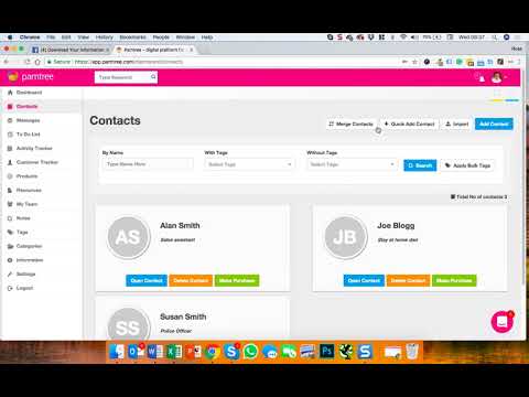 How to export Facebook contacts and import in Pamtree - Pamtree MLM App hqdefault