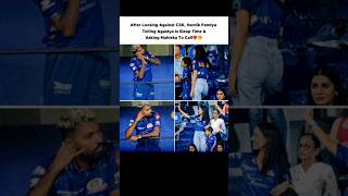 After Loosing Against CSK, Hardik Pandya Telling Agastya Is Sleep Time &amp; Asking Mahieka To Call❤️🤗