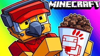Minecraft Funny Moments  We Have a ChickFilA Now! (Featuring Stairs)