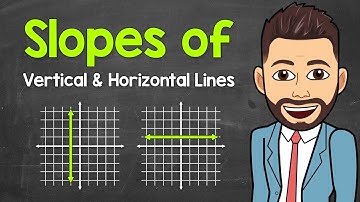 Finding the Slope of Horizontal and Vertical Lines | Math with Mr. J