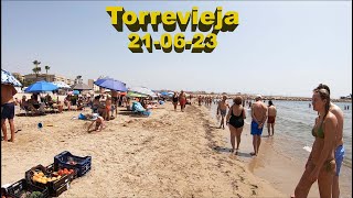 Torrevieja, Costa Blanca, Spain. Wednesday Afternoon Walking Tour to Playa de Los Naúfragos 🏖️🇪🇸