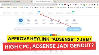 YANG LAGI VIRAL! Cara Kaitkan Google AdSense dengan Heylink.me | Heylink.me Google AdSense Tutorial screenshot 3