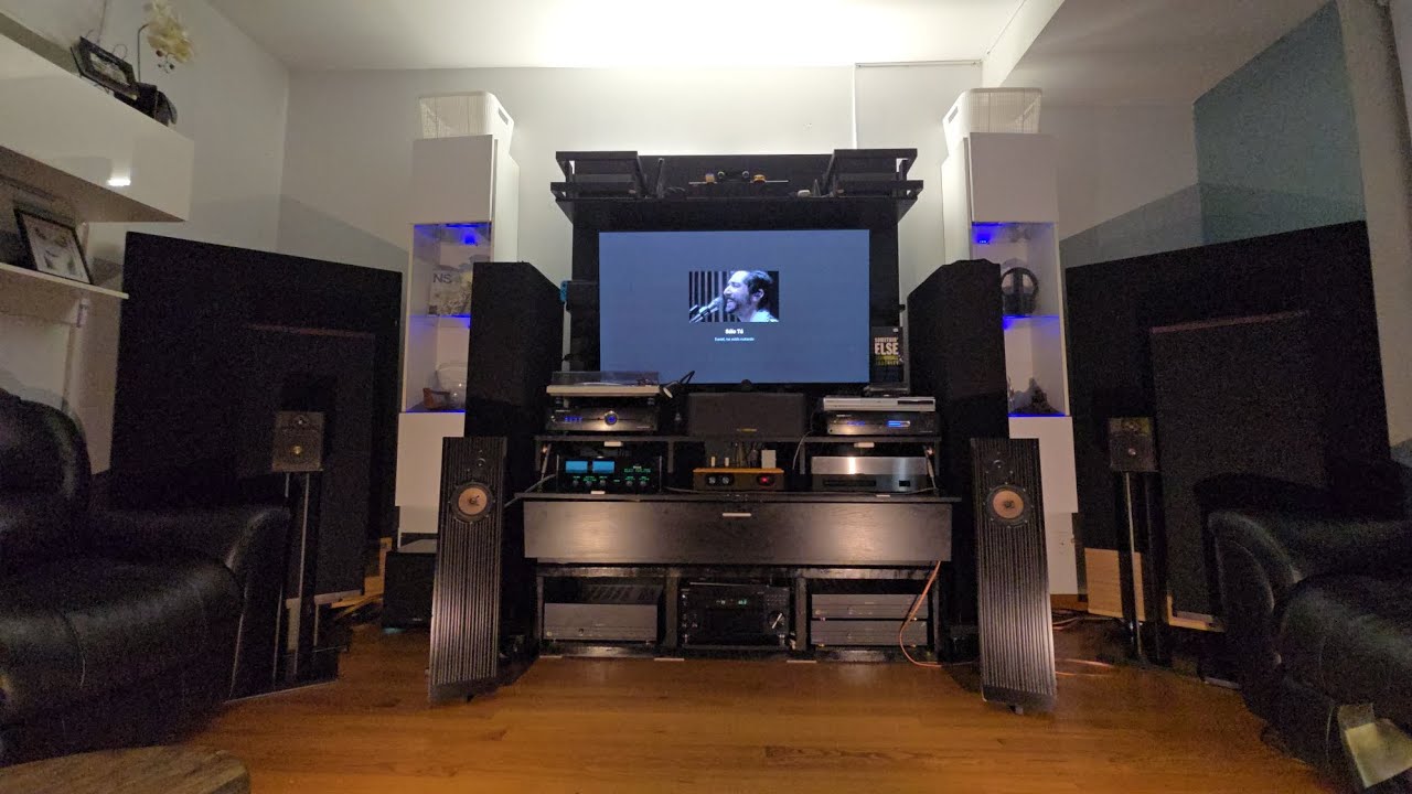 Rega Ela Speakers and Mcintosh Mc2505