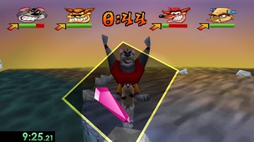 [Speedrun] Crash Bash - Any% (2 Players) No MM - 2:13:09