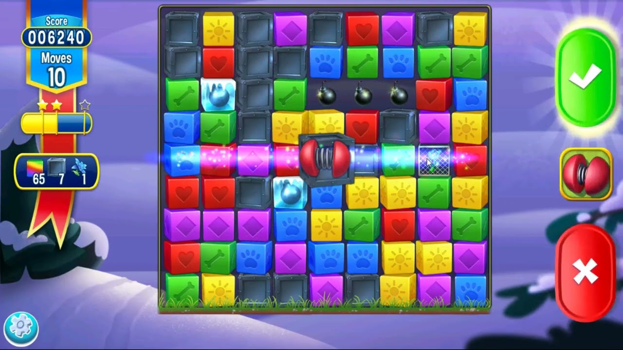 Pet Rescue Saga Level 5943 - NO BOOSTERS | SKILLGAMING ✔️