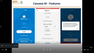 Using PlantVillage Nuru to detect diseases in Cassava - training from IATA Feb 2021 screenshot 3