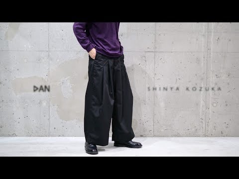 Just like a hakama. Unique wide pants under 20,000 yen