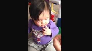 Tickling Maddy With A Feather