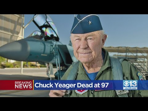 Video till General Chuck Yeager har somnat in