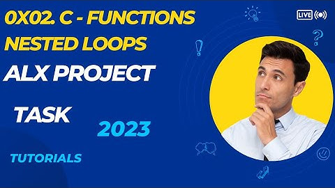 0x02. c - functions nested loops