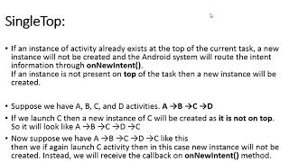 Launch Modes in Android [UR] Module 2 Lecture 15 ZE - 225
