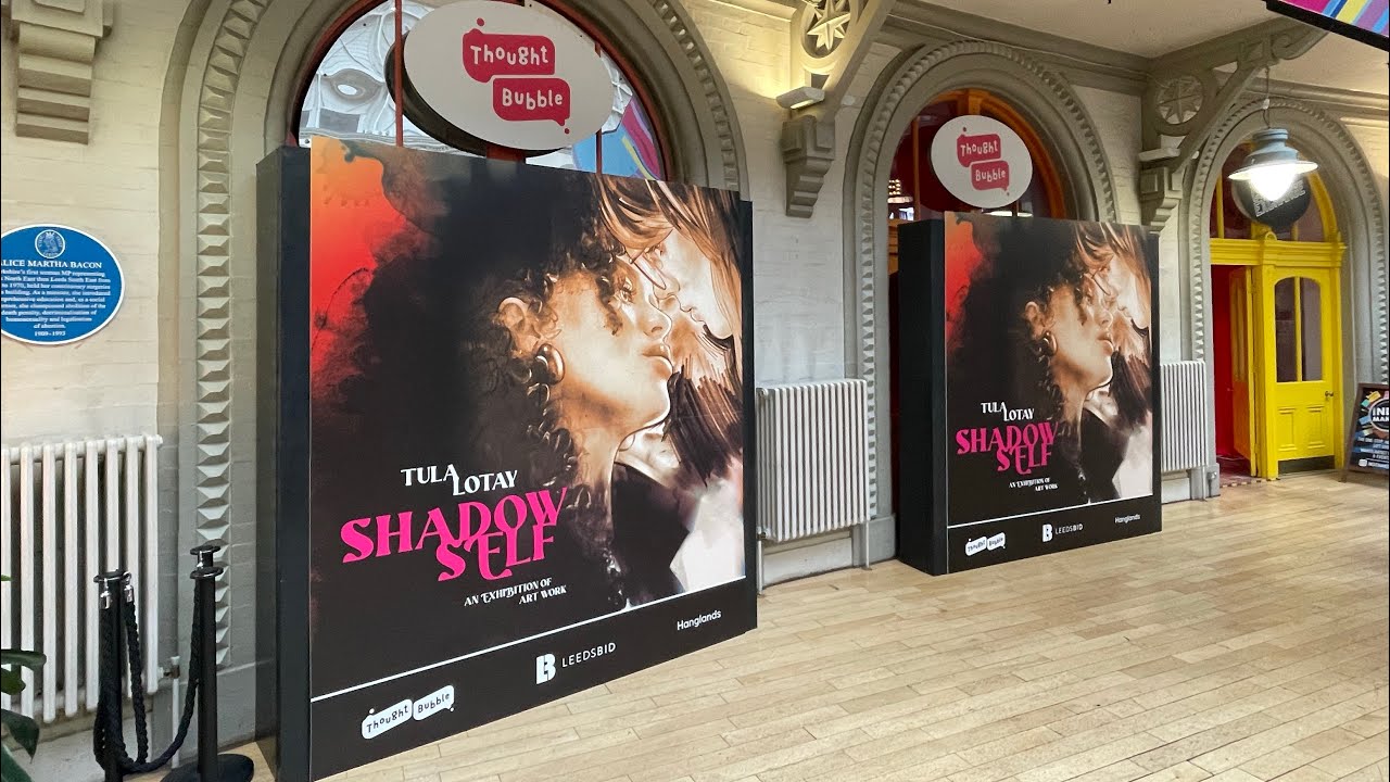 THOUGHT BUBBLE 2022: Tula Lotay Art Exhibition￼, Leeds Corn Exchange