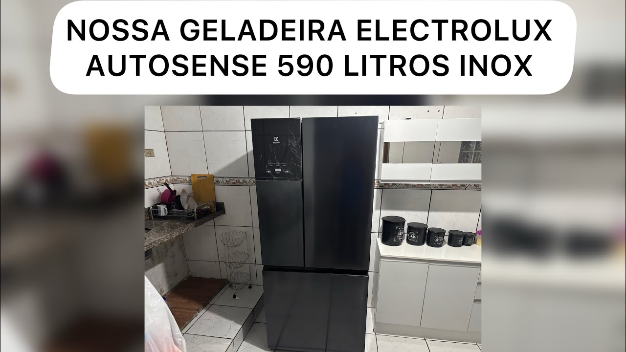 Primeiras impressões: Geladeira Electrolux inverter 590 litros AutoSense Inox 