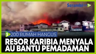 Resor Karibia Kebakaran Hebat, 200 Rumah Hancur Terbakar