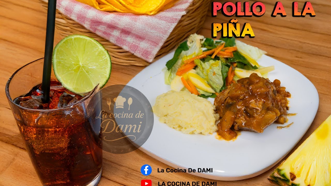 Pollo a la piña, Facil de preparar.