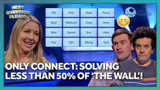 The Wall Keeps Contestants on Their Toes 😱 | Only Connect screenshot 1