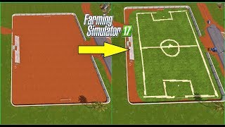 Farming Simulator 17 - BUILDING A FOOTBALL FIELD - Platinum Edition