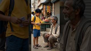 Little Boy Gave a Beggar ₹100… Days Later, the Beggar Changed His Life ❤️😢