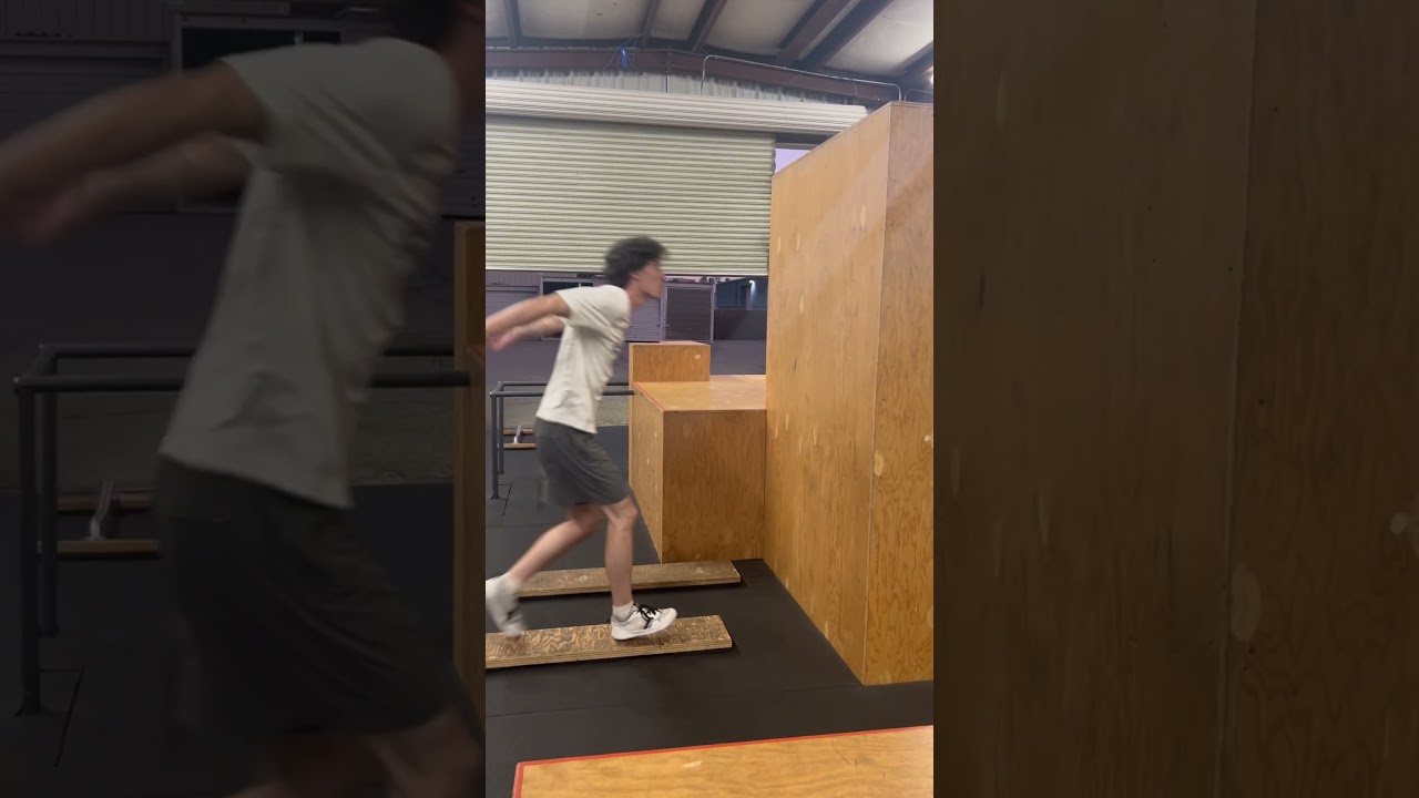 Parkour Palm Flip Precision