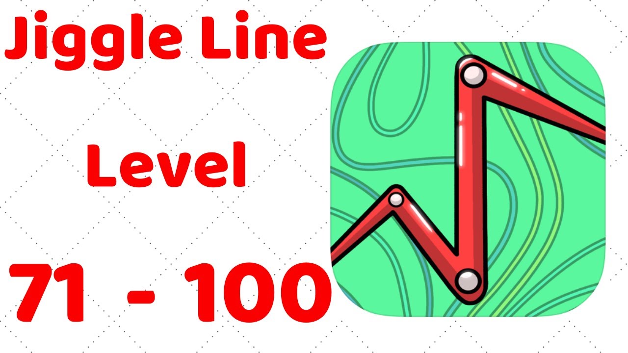 Jiggle Line Gameplay Walkthrough Level 71-100 (By Voodoo)