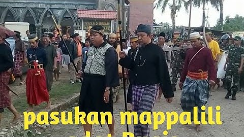 pasukan mappalili adat makassar