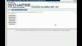 Demo of Classifieds section on NYU SOM's New Student Portal