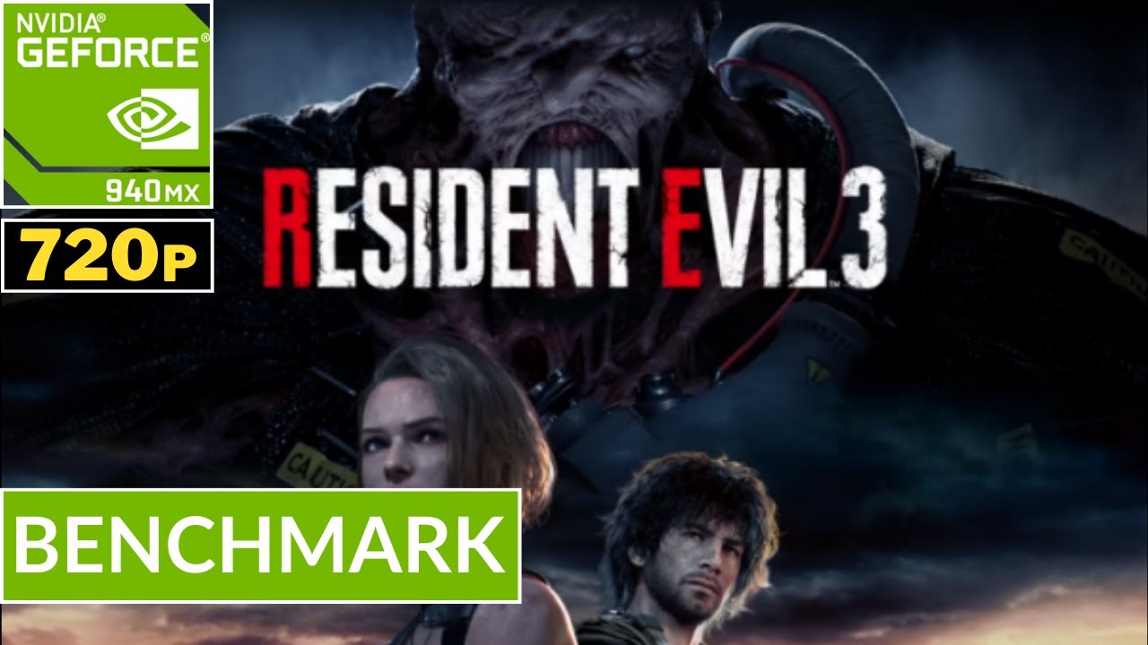 RESIDENT EVIL 3 REMAKE - NVIDIA GeForce 940MX | Potato Spec Low Setting Gameplay