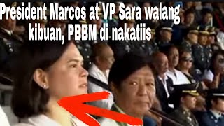 Hala! VP Sara at PBBM walang kibuan sa PMA Commencement Exercises