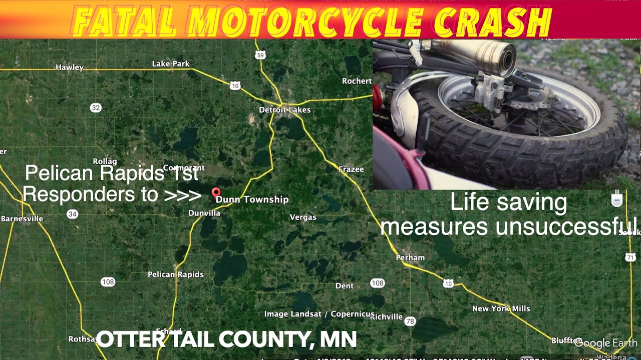 Fatal Motorcycle Crash In Otter Tail County, Minnesota Sunday Afternoon ...