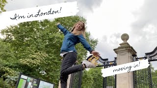 ARRIVING IN LONDON FOR STUDY ABROAD!! traveling solo and moving into my apartment!