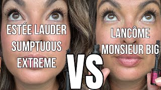 Lancôme Monsieur Big vs Estée Lauder Sumptuous Extreme | Bold Volume Mascara Battle (Honest Review)