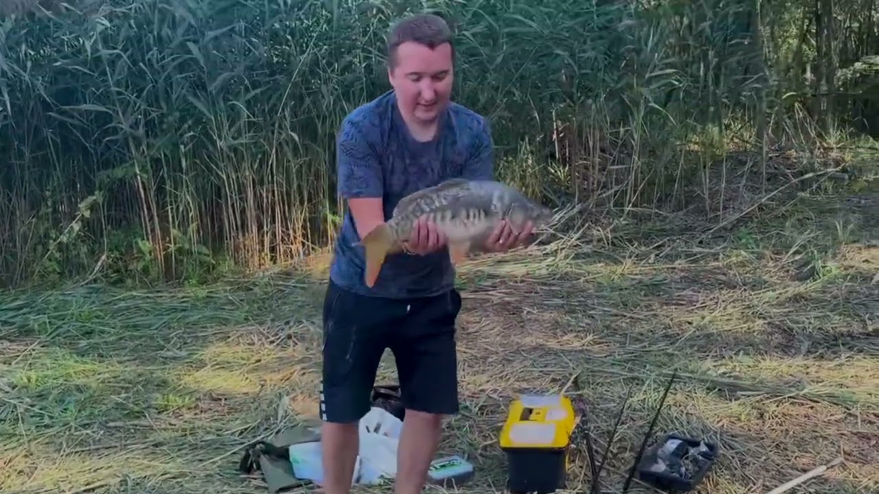 Вчимося ловити коропа з жінкою! Не погано як для починаючих коропятників! 18.09.2025