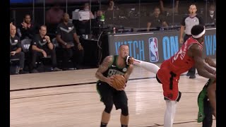 Daniel Theis Got Kicked In The Face By Pascal Siakam