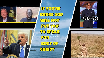 Als je blut bent, zal HIJ je niet laten spreken namens het lichaam van Christus/Oyakhilome/Dachom...