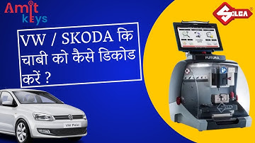 VW/SKODA. HOW TO KEY DECODE & CUT IN FUTURA . @AmitKeys @mindasilcaengineeringpvt.l2939 @SilcaGroup
