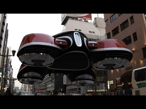 日本无人驾驶垂直起降飞行汽车试飞 已领跑汽车工业