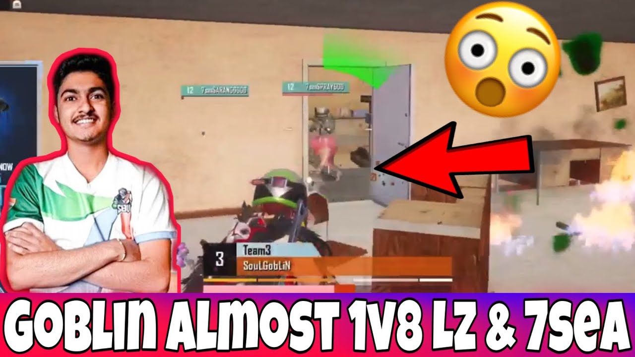 Goblin 1v6 Clutch | Soul Goblin Shocking 1v7 Clutch Missed | Goblin | Soul