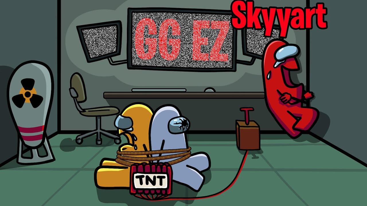 🔪MASSACRE EN 2m + Le Kill invisible 255 IQ sous les pieds d'un Inspecteur =Fou rire (AMONG US fr)