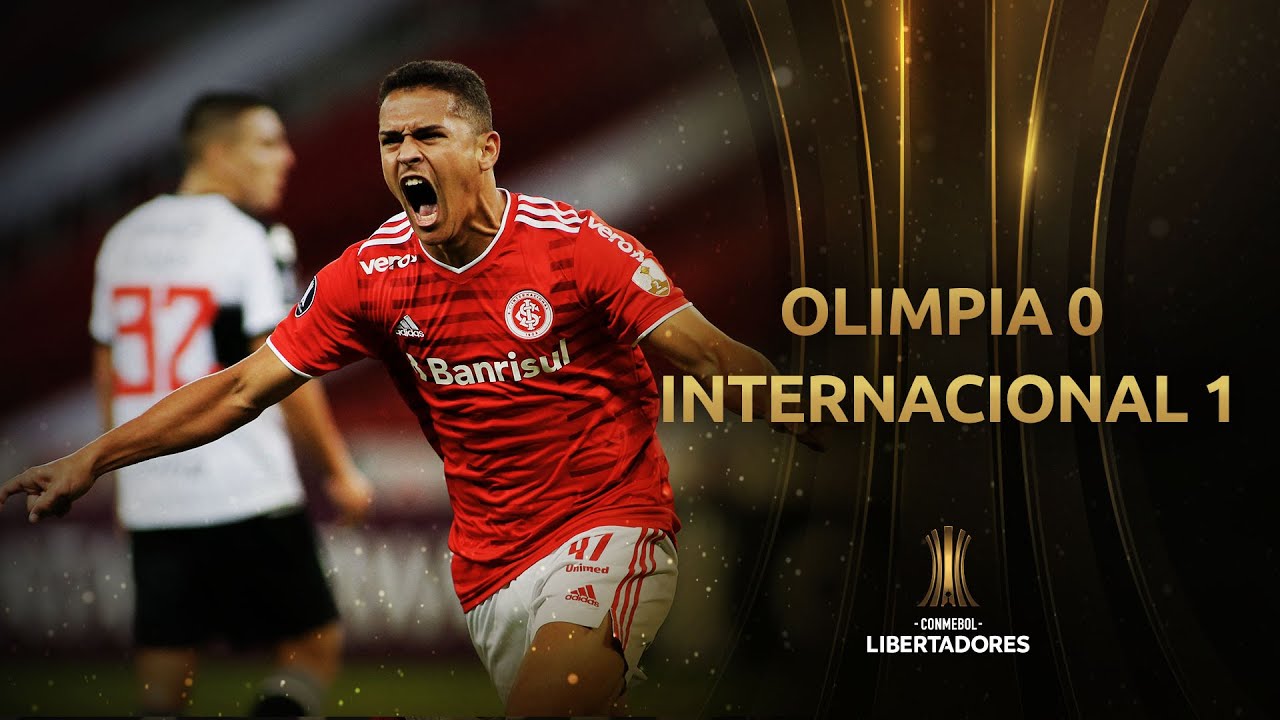 Olimpia Vs Internacional 0 1 Resumen Fecha 5 Conmebol Libertadores 2021 Youtube