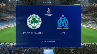  Panathinaikos vs Marseille  | UEFA Champions League (09/08/2023) | Fifa 23